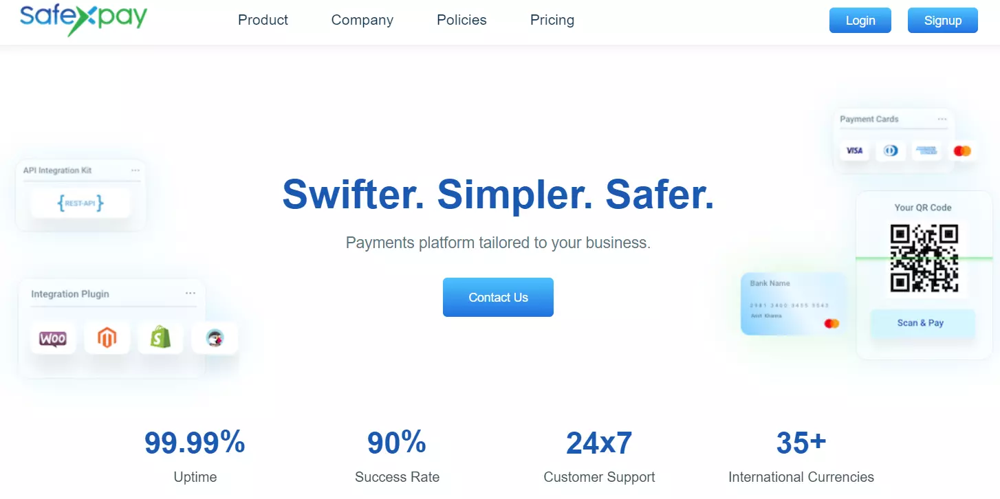 Safexpay screenshot